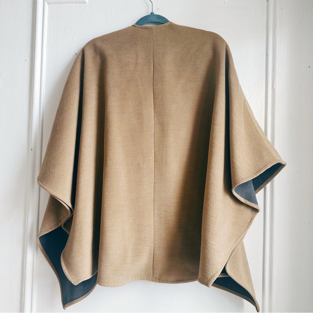 Anthropologie Cartonnier Vista Poncho Womens XS/Small Open Front Pockets warm - Picture 9 of 9
